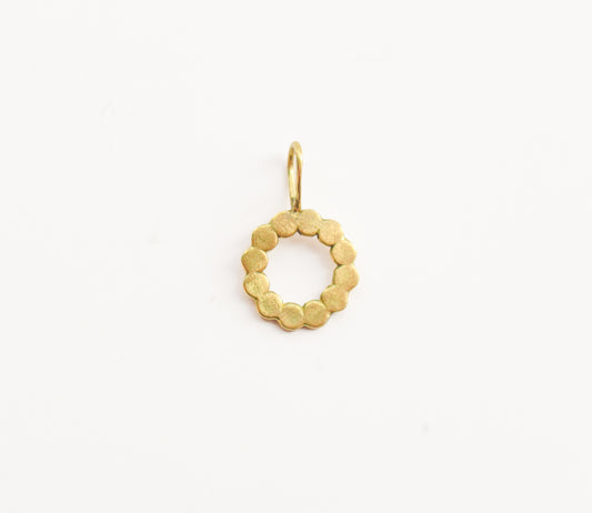 round marumaru charm / K18