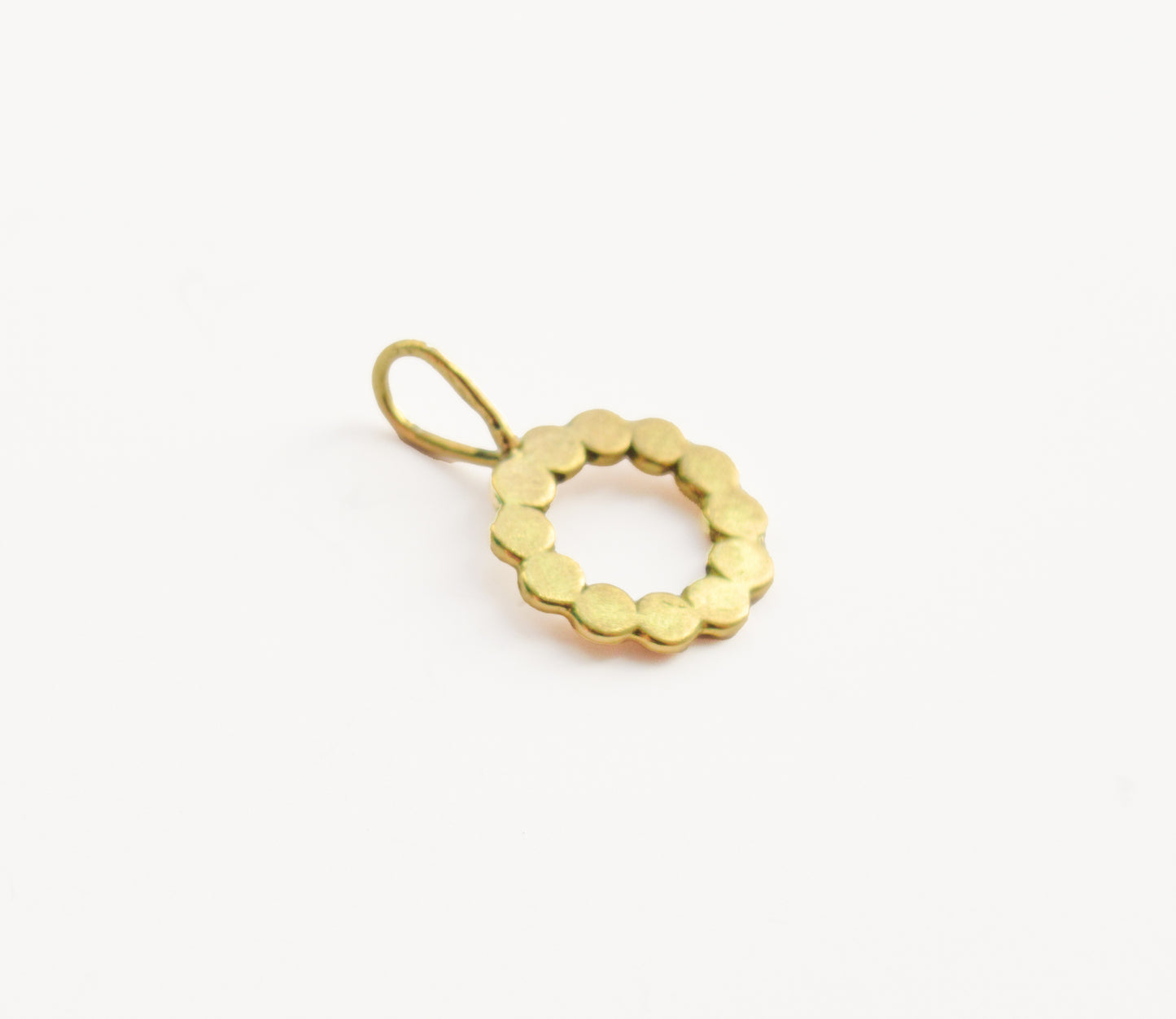 round marumaru charm / K18