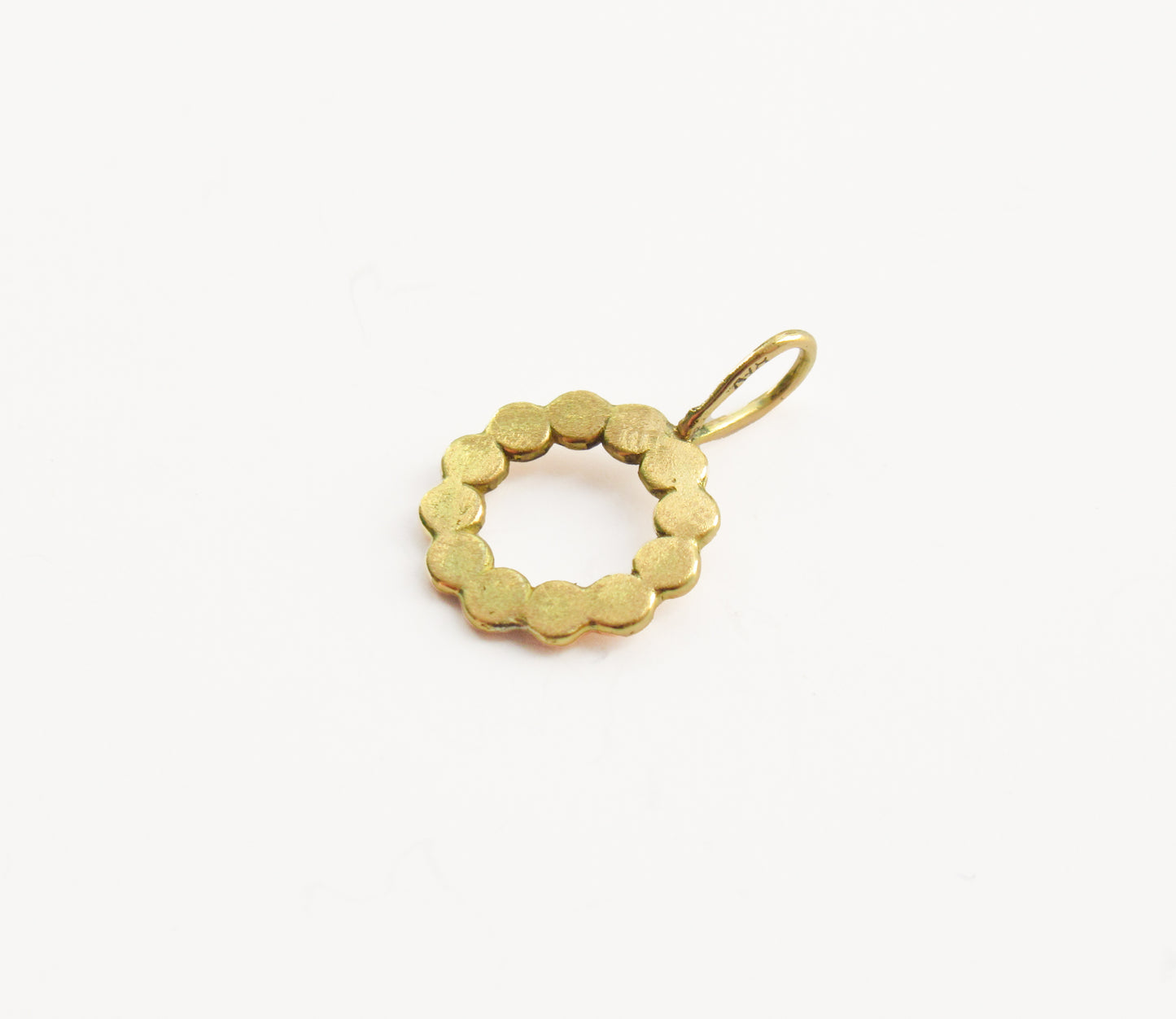 round marumaru charm / K18