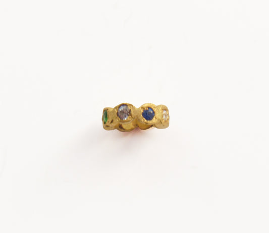8gems marumaru ring charm / K18
