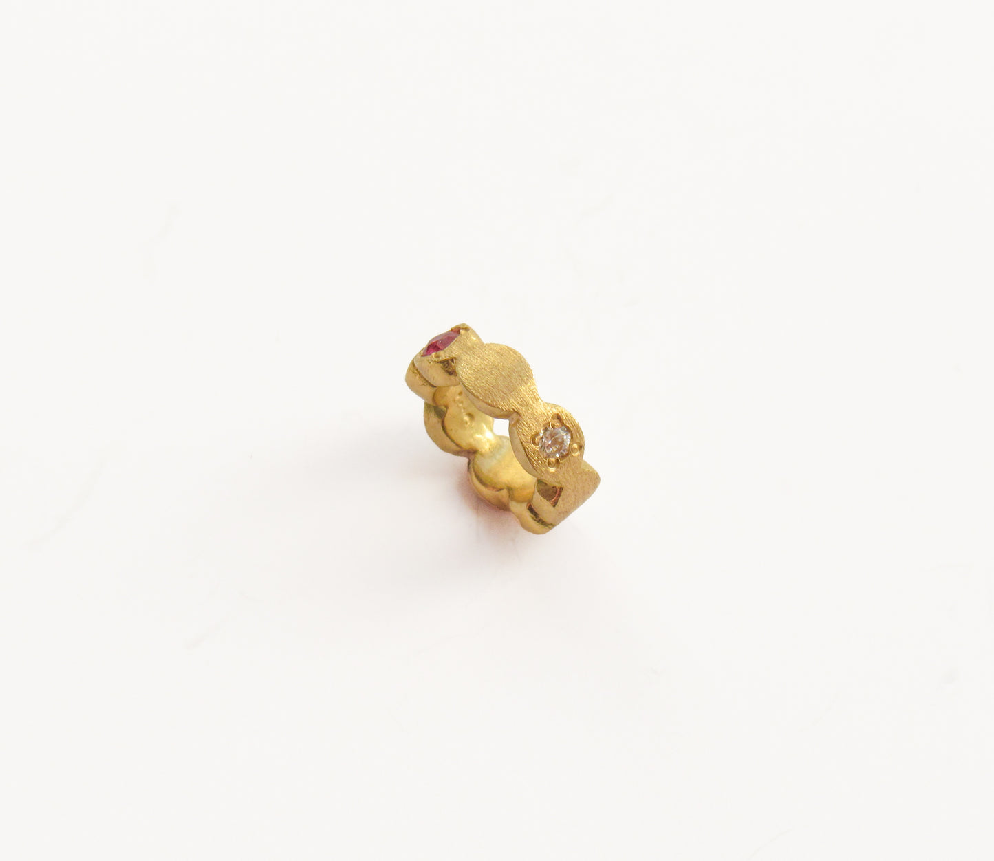 4gems marumaru ring charm / K18