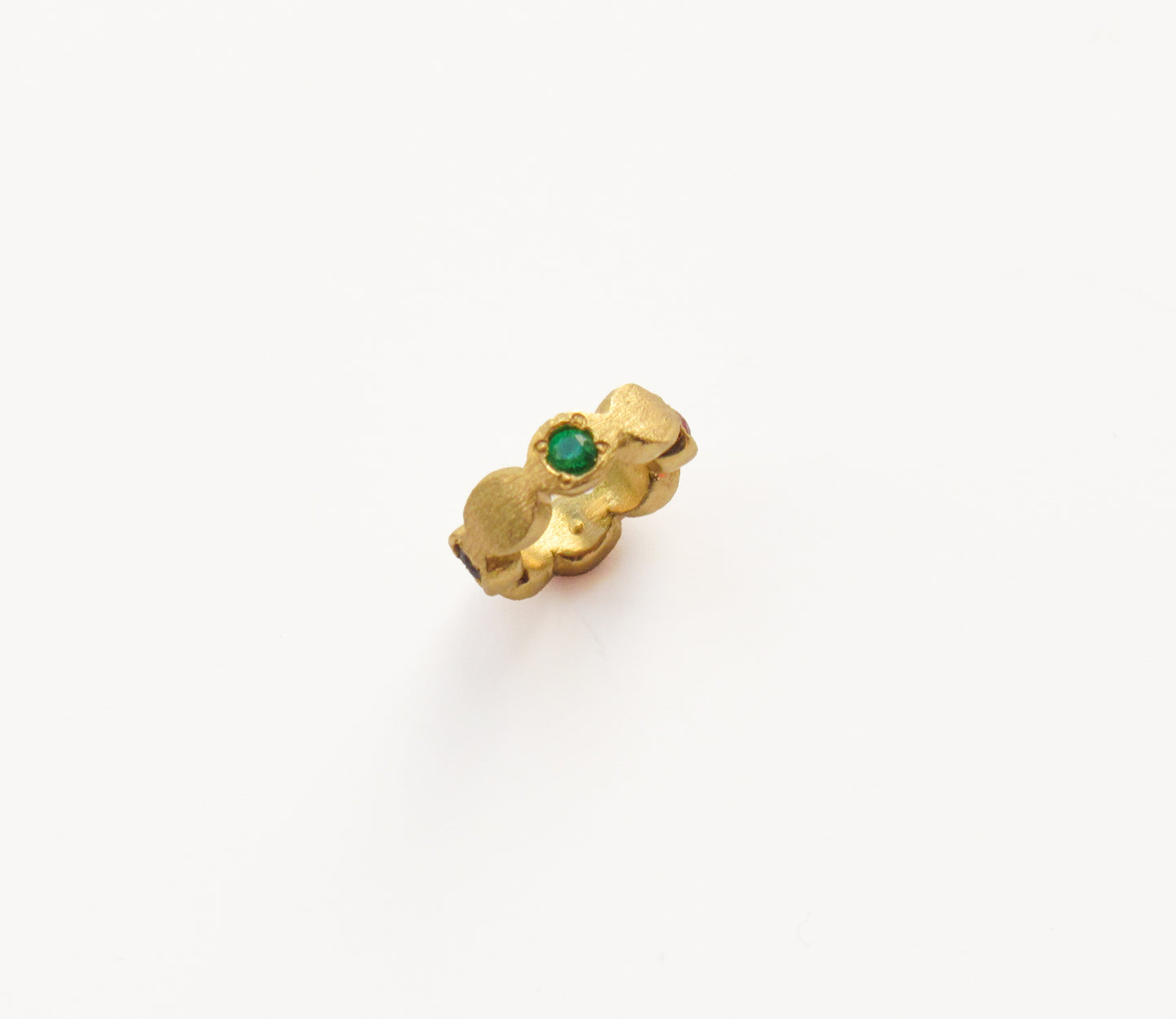 4gems marumaru ring charm / K18