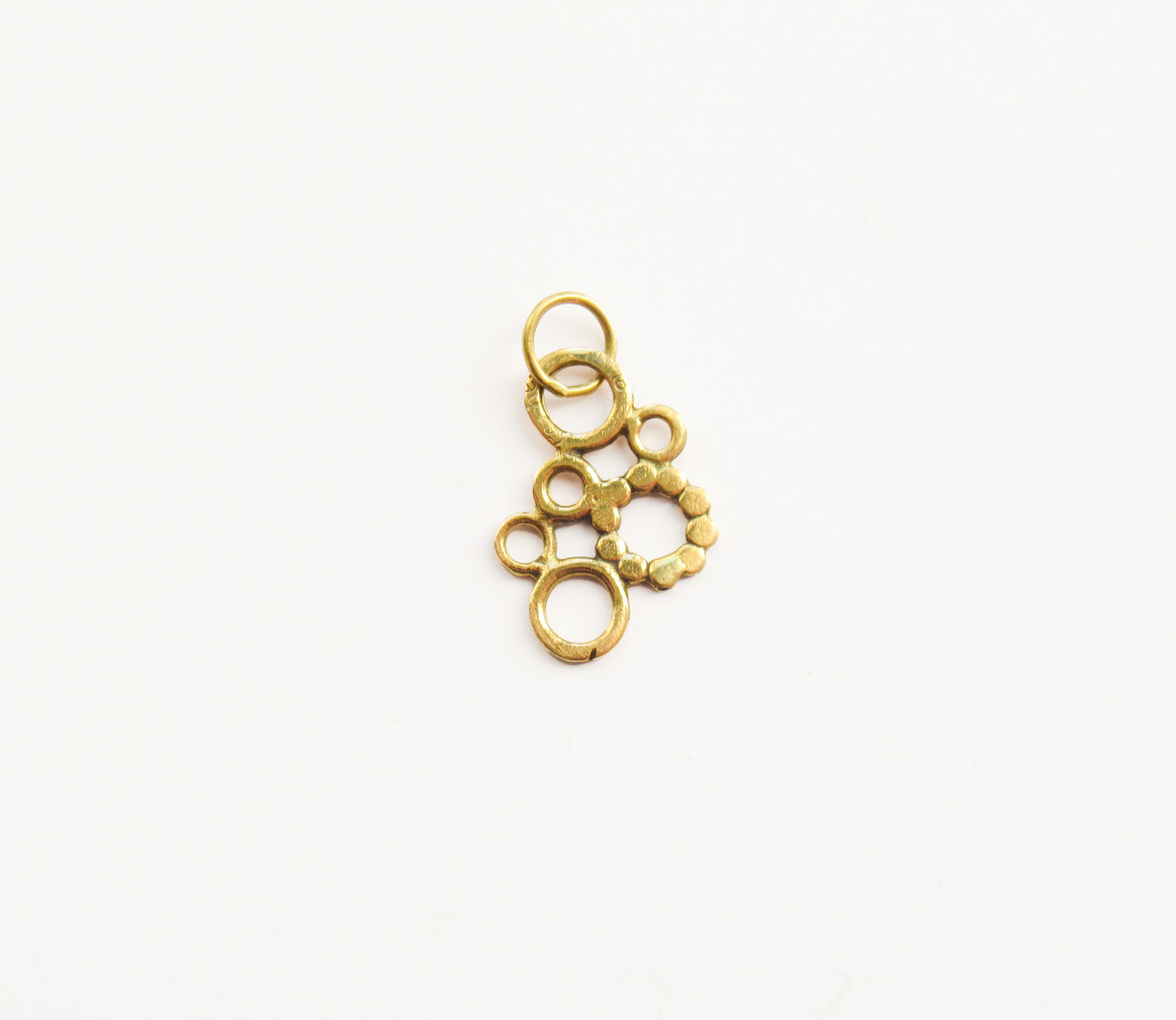 bubble charm 4 / K18
