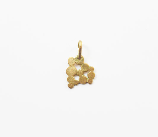 flat bubble charm 1 / K18
