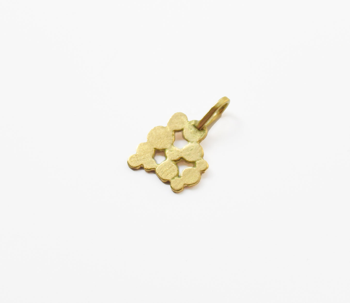 flat bubble charm 1 / K18