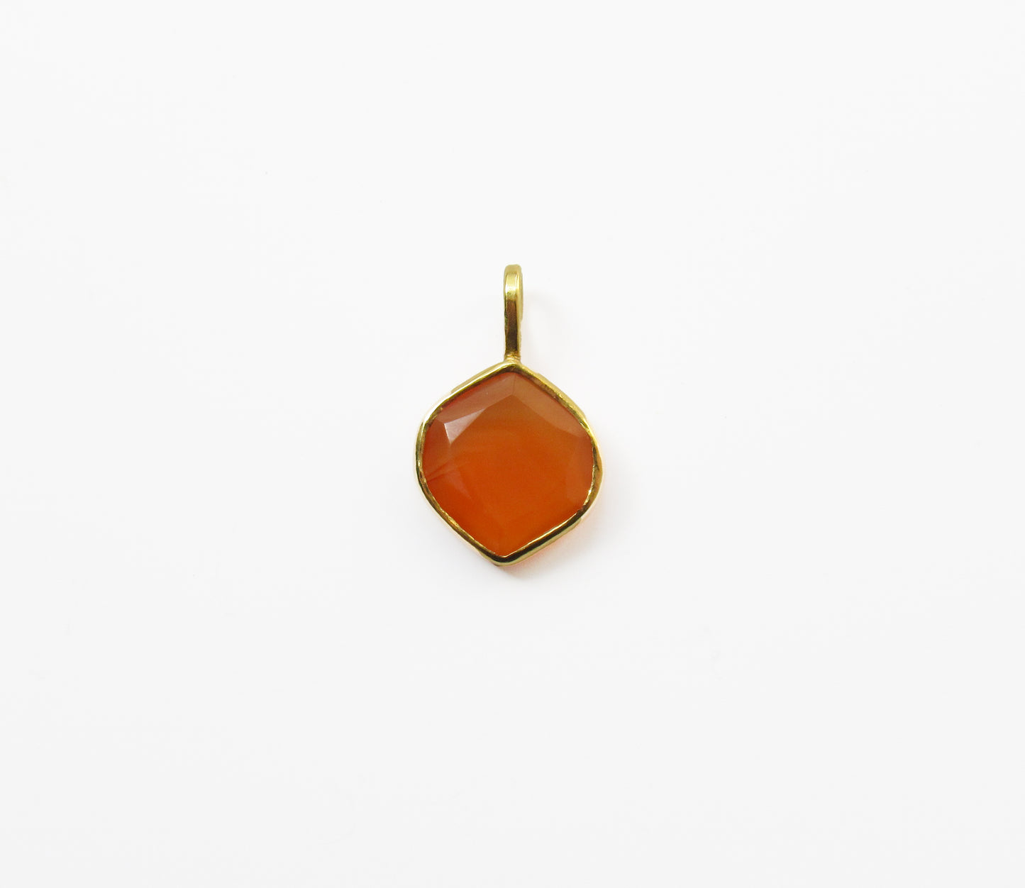 carnelian charm  / K18
