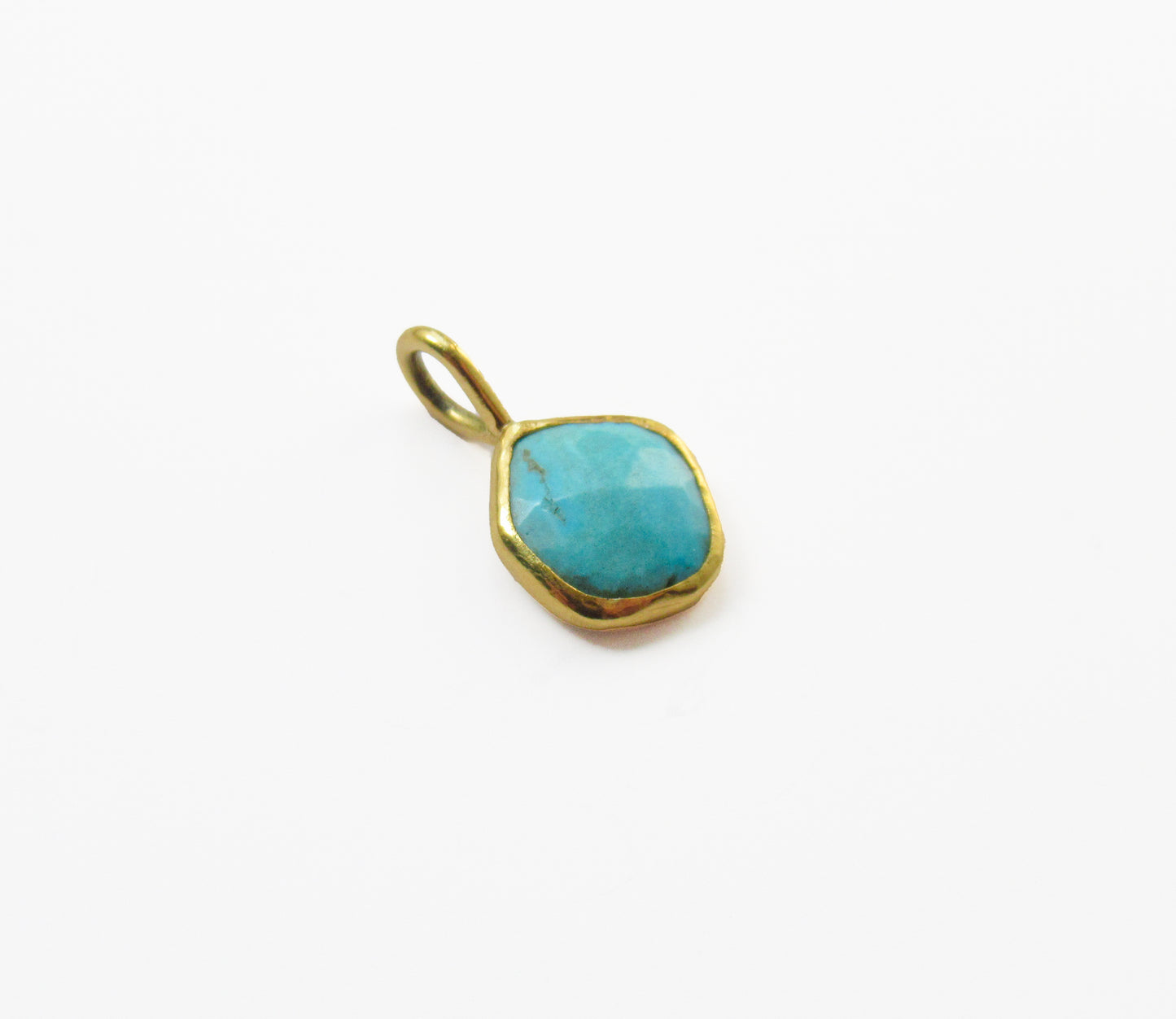 sleeping beauty turquoise charm / K18