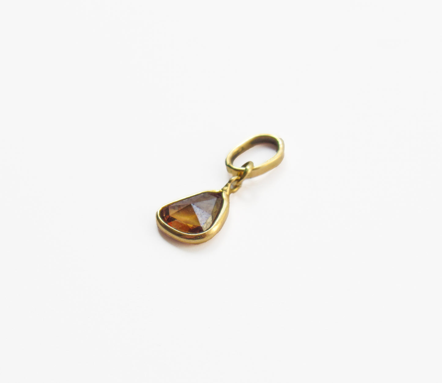 natural color diamond  charm / K18