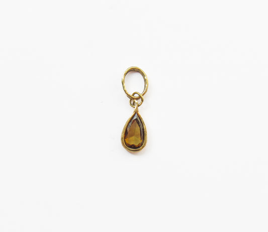 natural color diamond  charm / K18