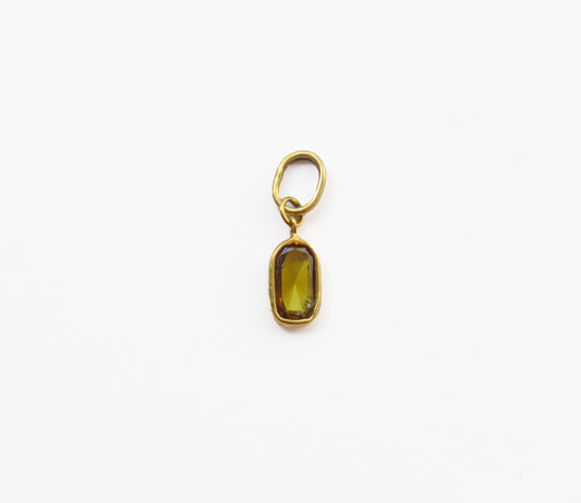 natural color diamond  charm / K18