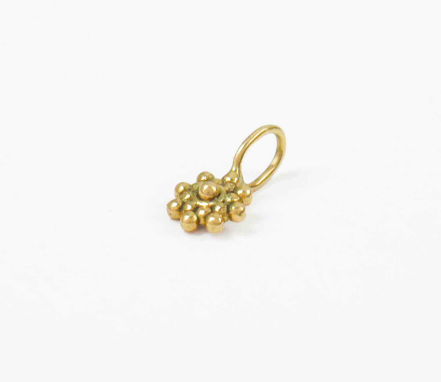 tsubu flower charm / K18