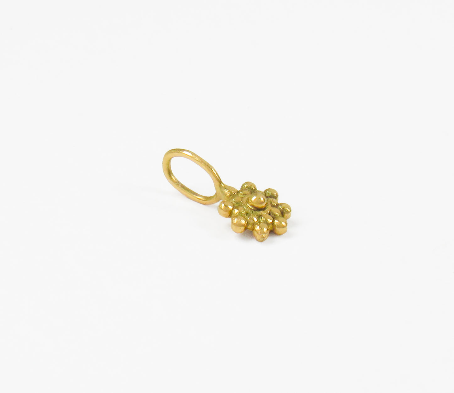 tsubu flower charm / K18