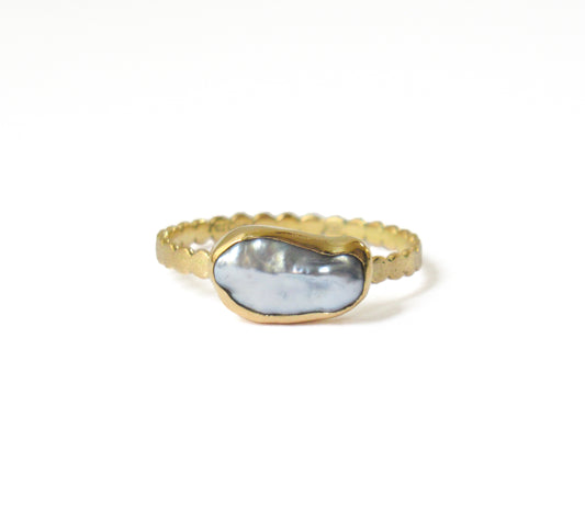 kerama pearl ring (13号) / K18