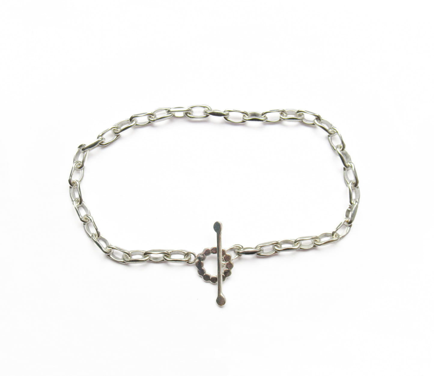 mantel silver bracelet  (marumaru) 2 / Silver