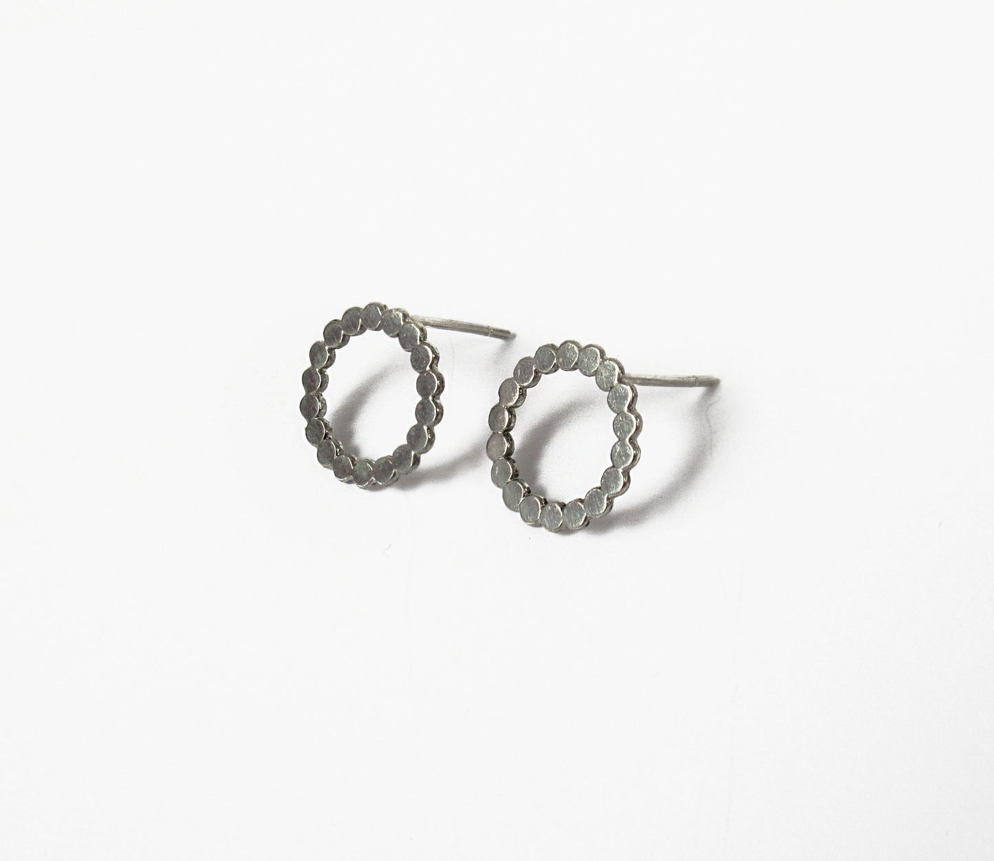 marumaru silver earring 2 / Silver (片耳)