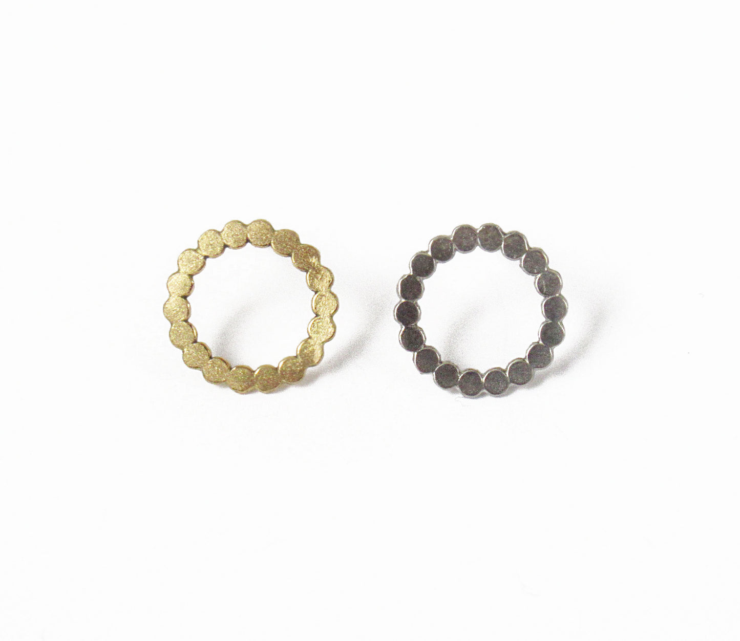 marumaru earring (pierce) 2 / K18 (片耳)