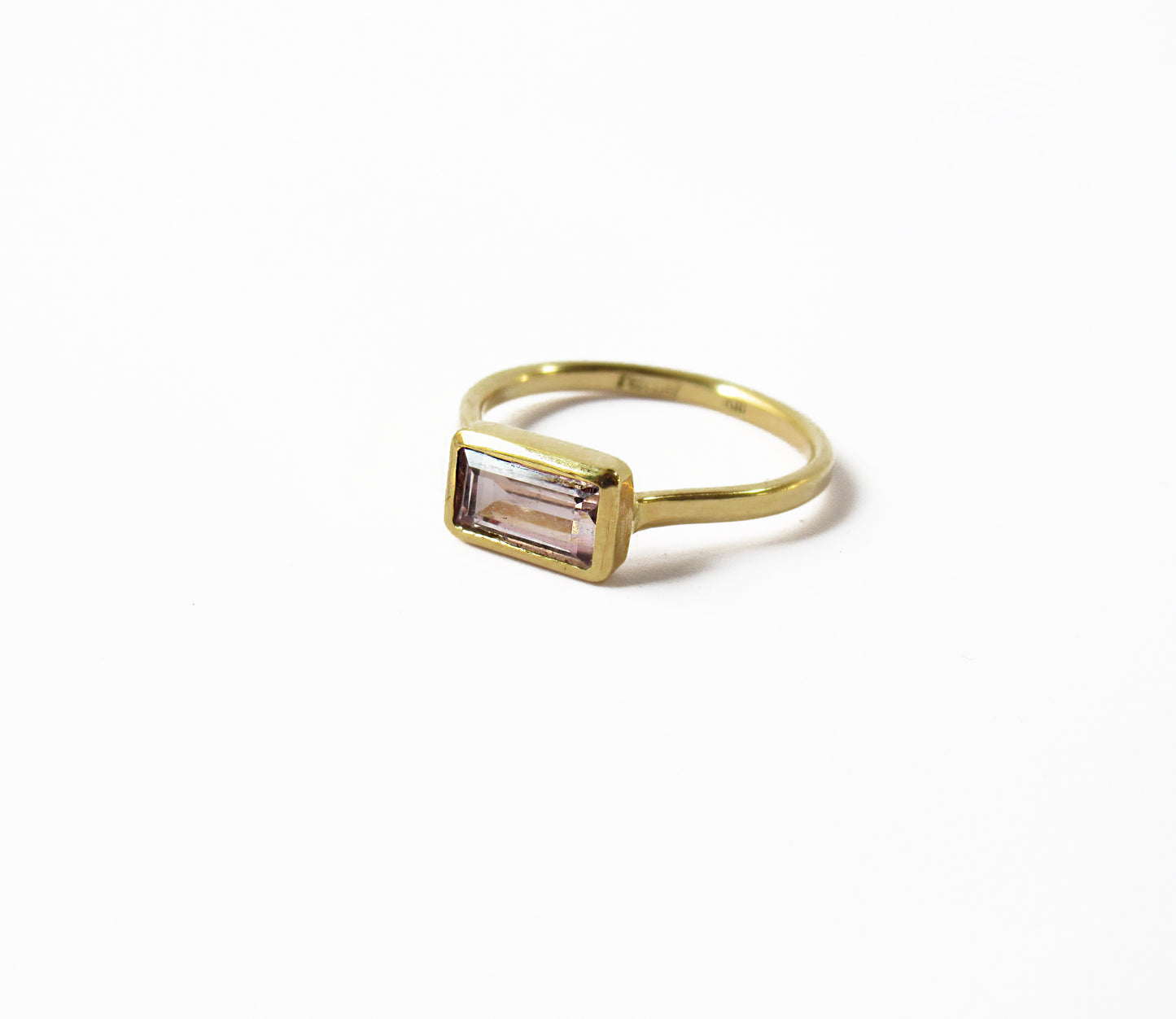 pink tourmaline ring (12.5号）/ K18