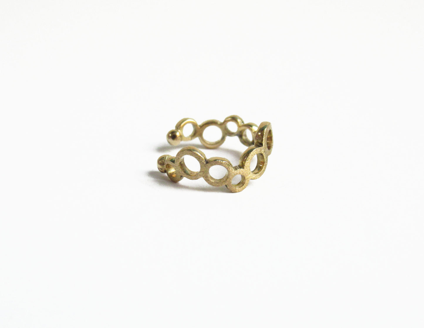 rhythm circle  earcuff / K18 (片耳)