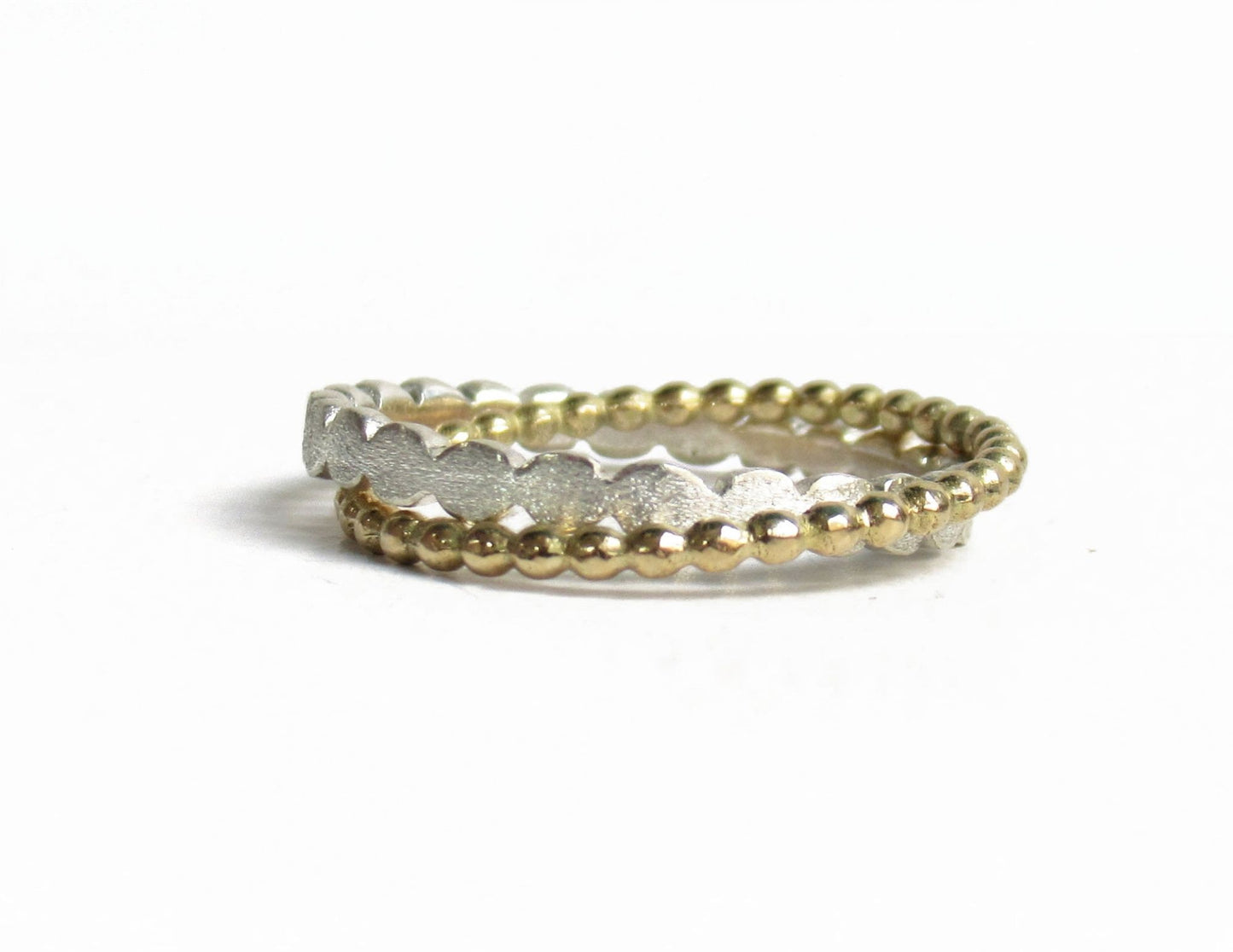 crossing silver marumaru ring 2 / Silver,K18