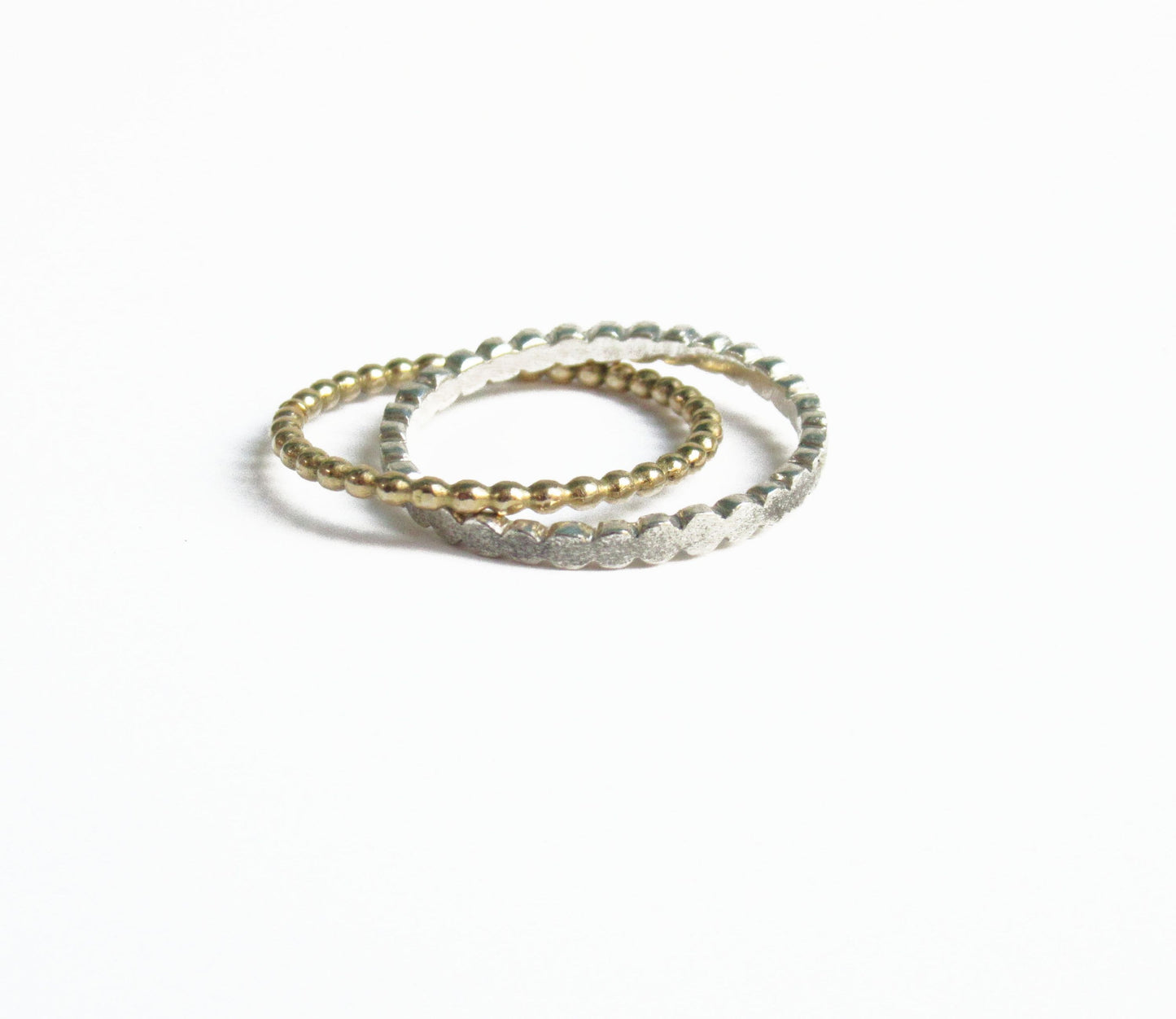 crossing silver marumaru ring 1 / Silver,K18