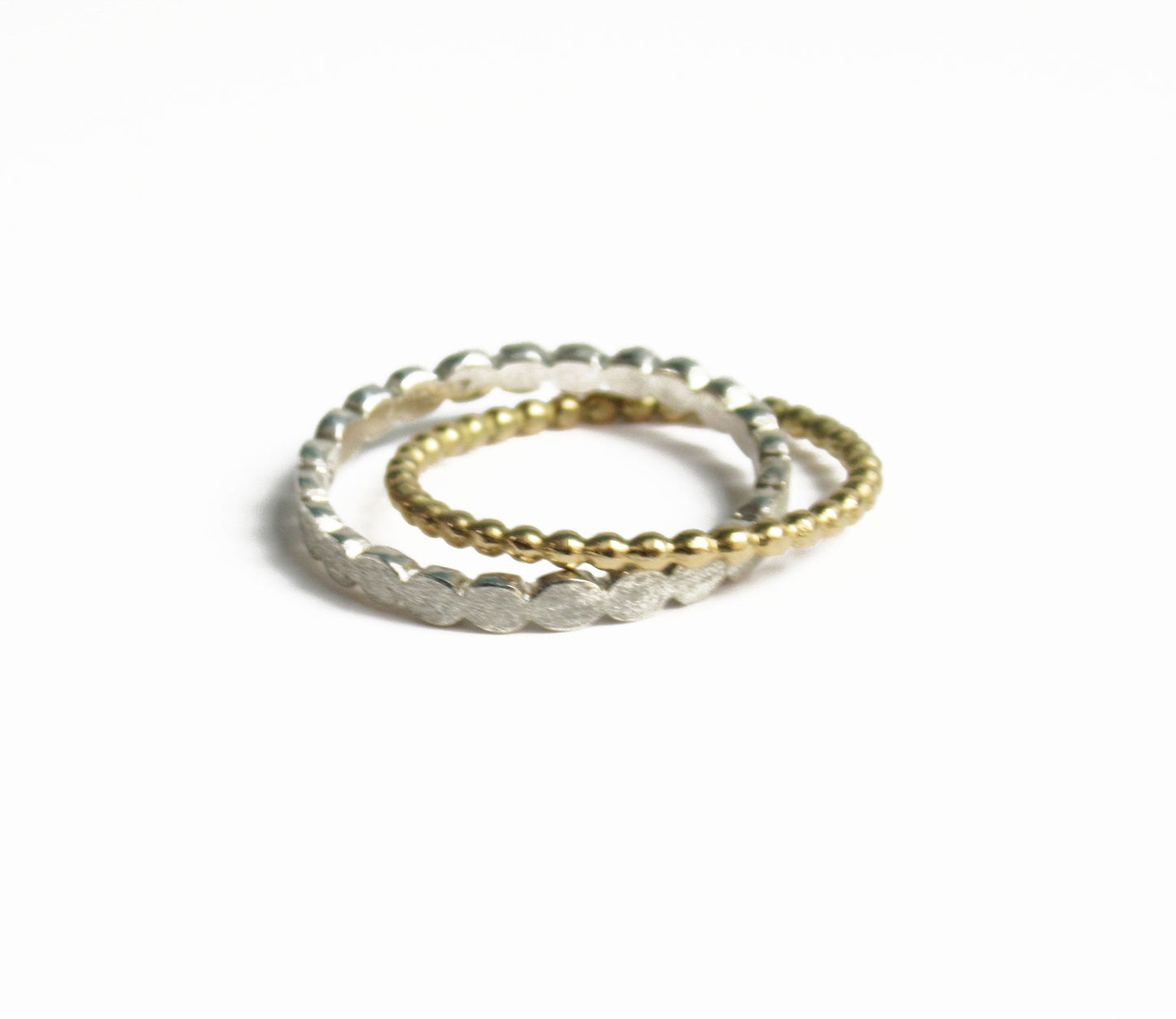 crossing silver marumaru ring 1 / Silver,K18