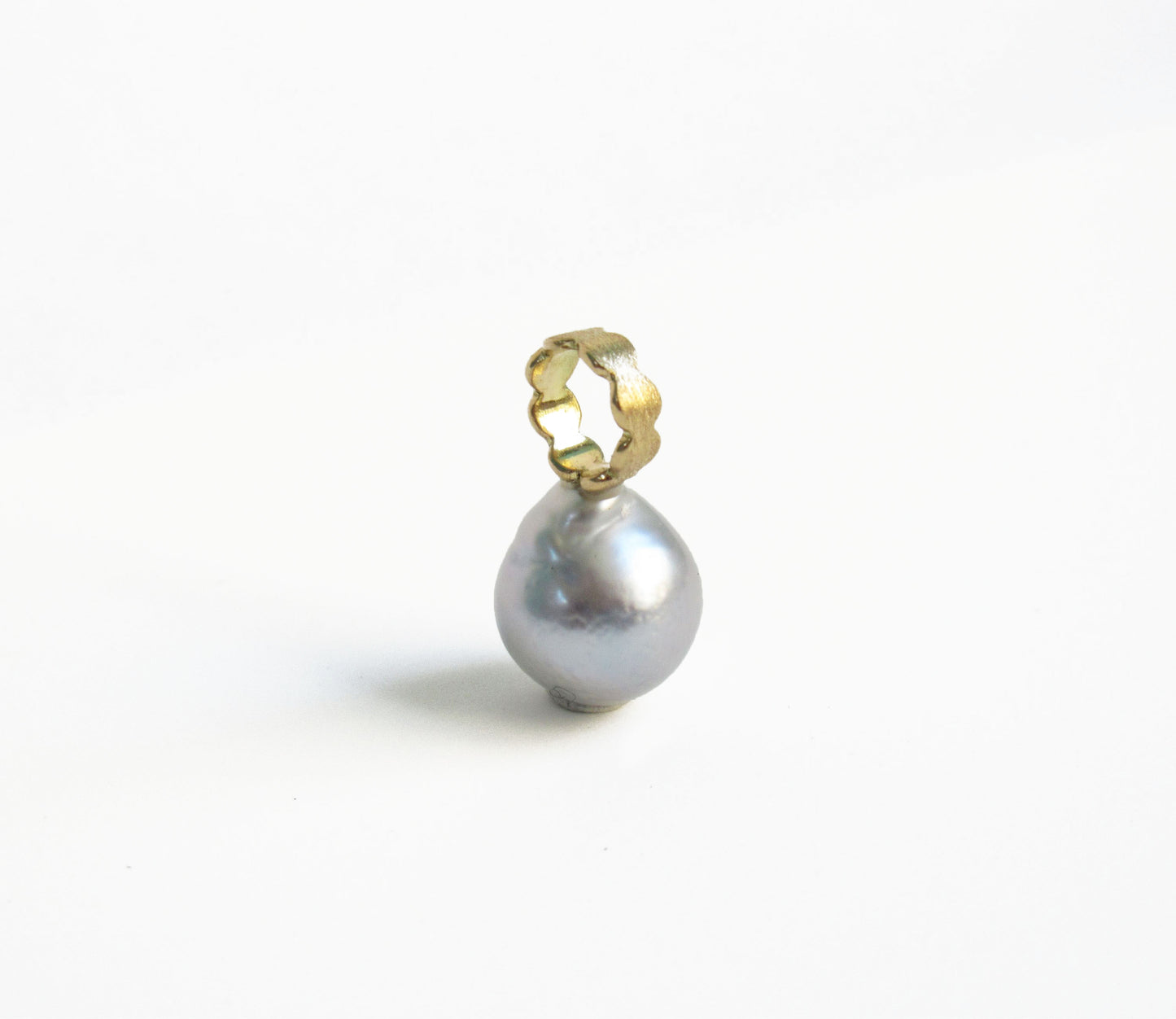 kerama pearl × marumaru charm top 1 / K18