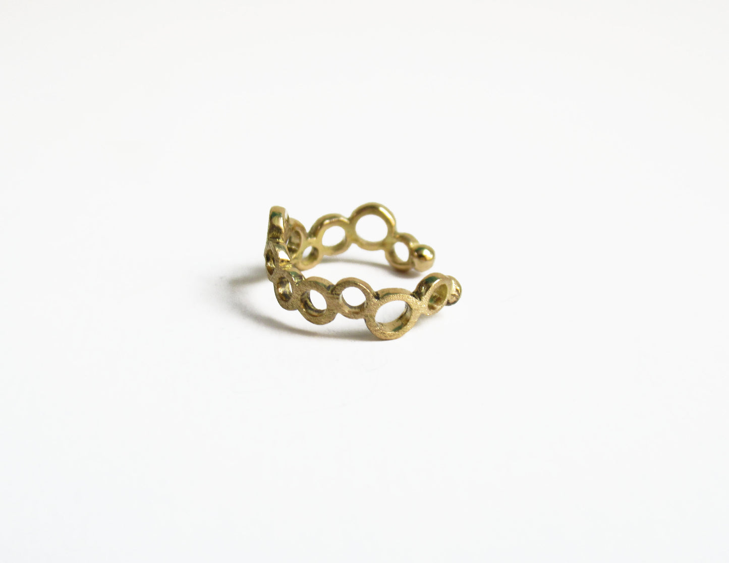 rhythm circle  earcuff / K18 (片耳)