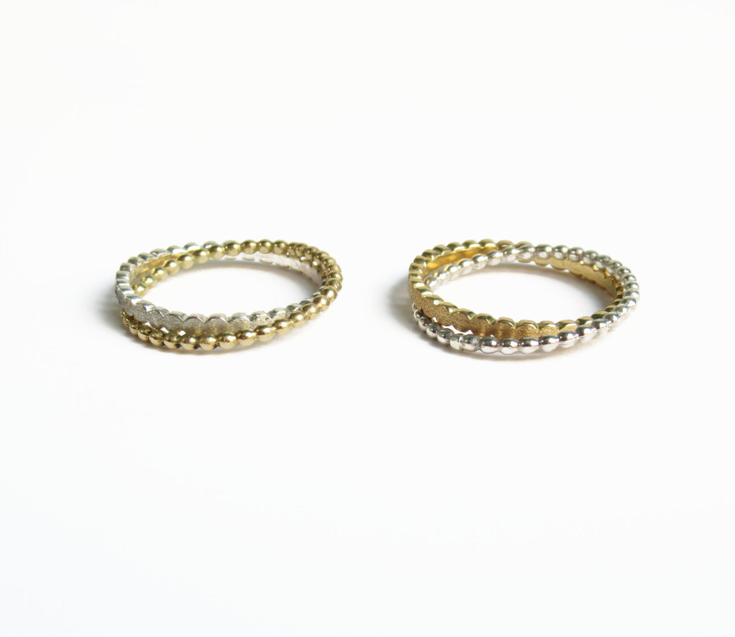 crossing silver marumaru ring 1 / Silver,K18