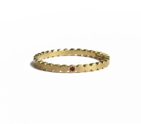 4gems marumaru ring 1 / K18