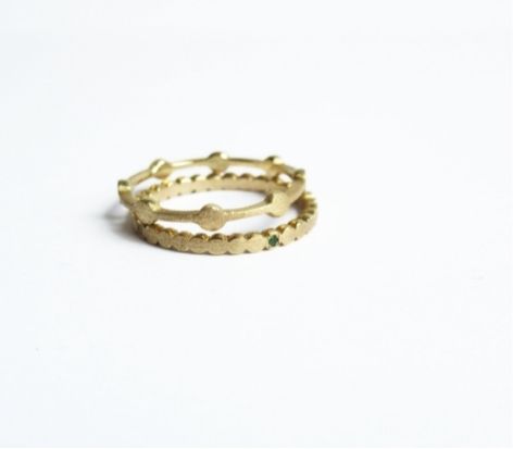 4gems marumaru ring 1 / K18