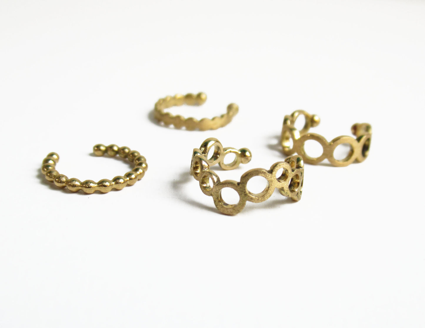 rhythm circle  earcuff / K18 (片耳)