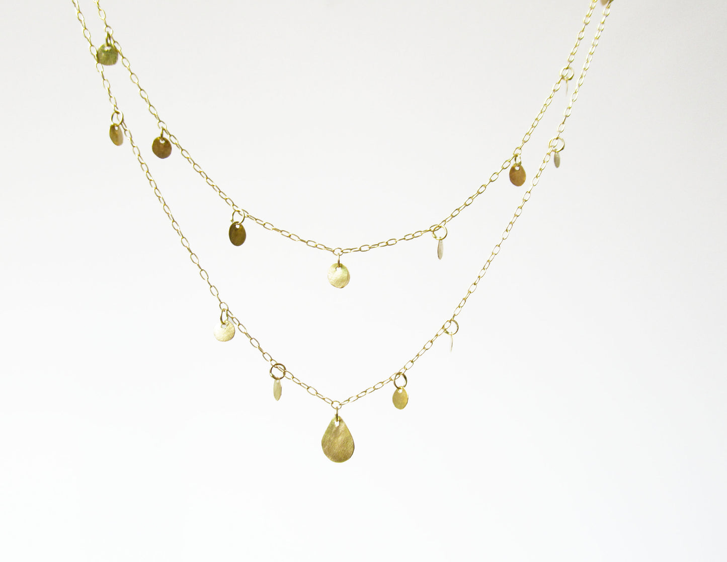 garland necklace 2 (K18/50cm)
