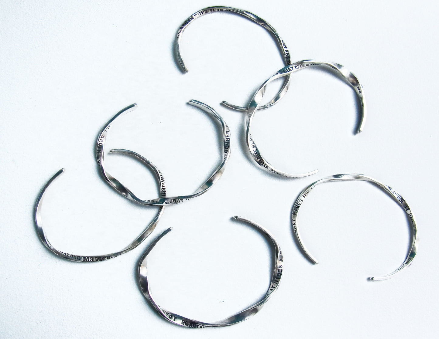 message bangle (S)/Silver