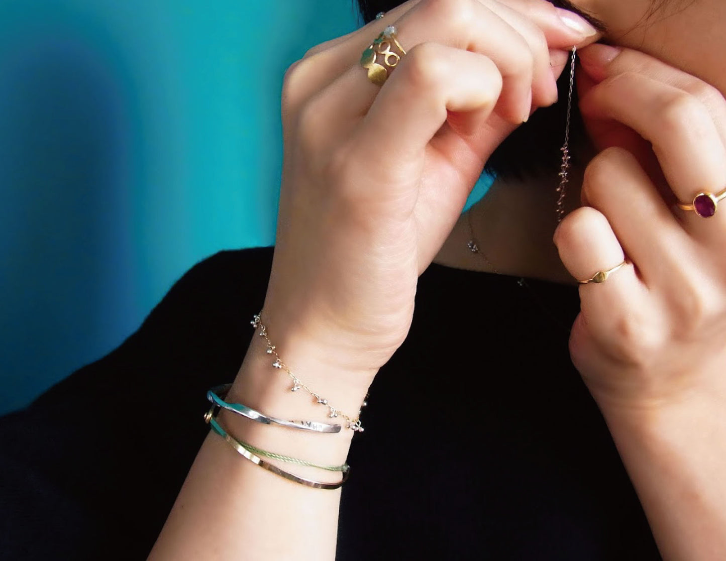 message bangle (S)/Silver