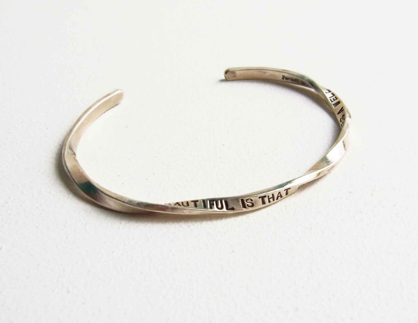 message bangle (S)/Silver
