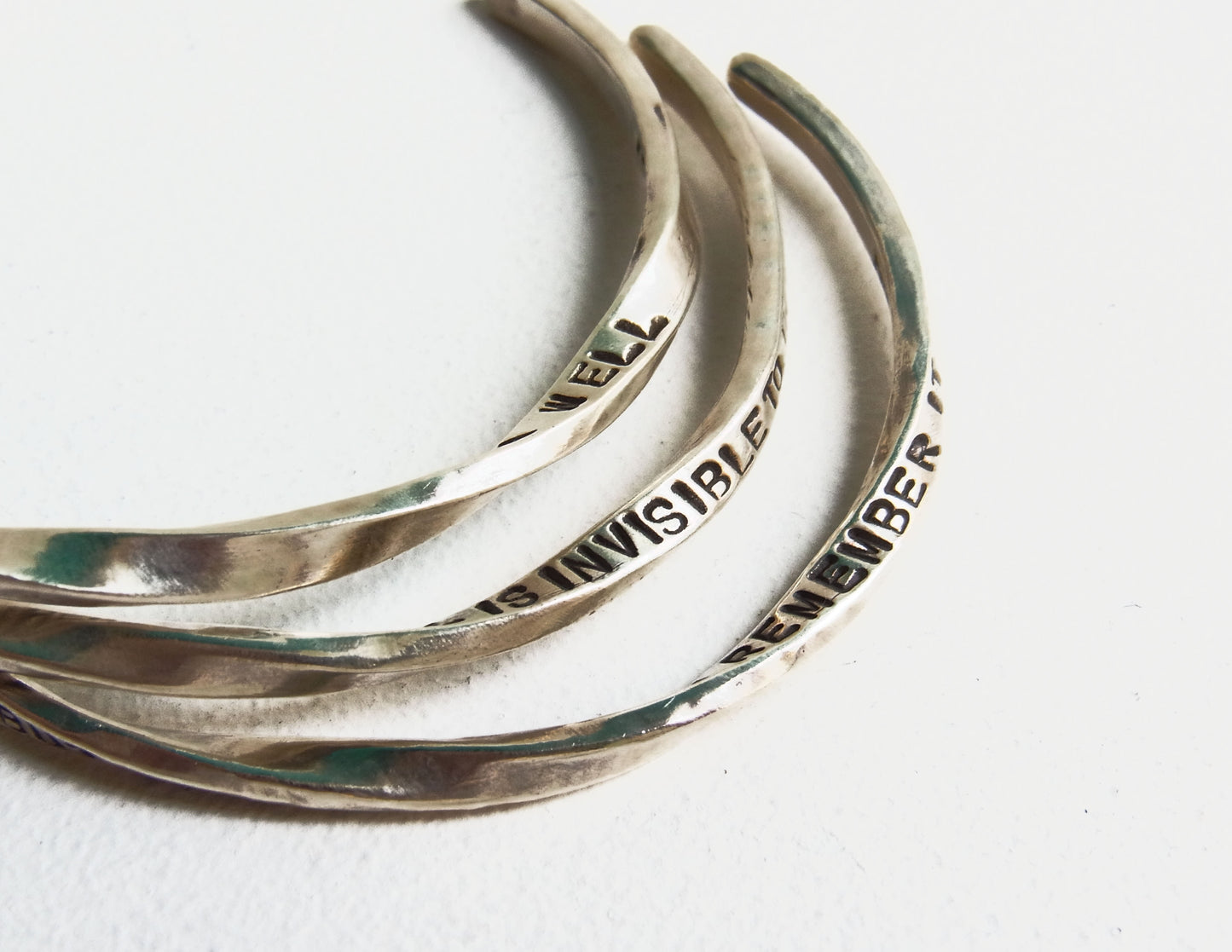 message bangle (S)/Silver