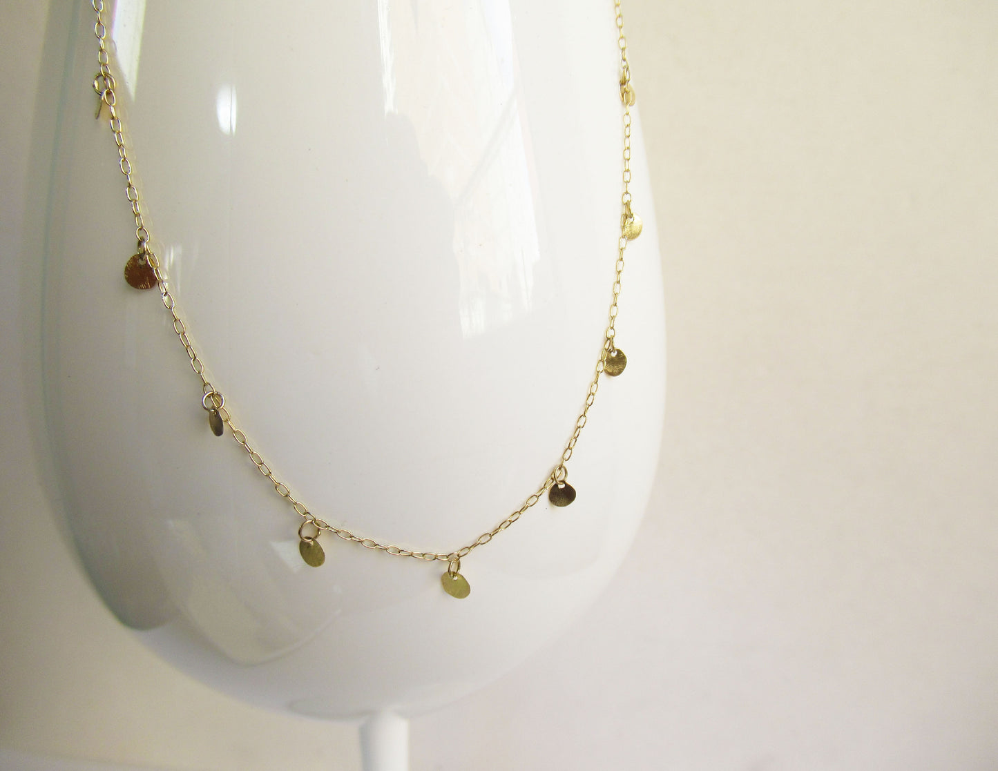garland necklace 1 (K18/40cm)