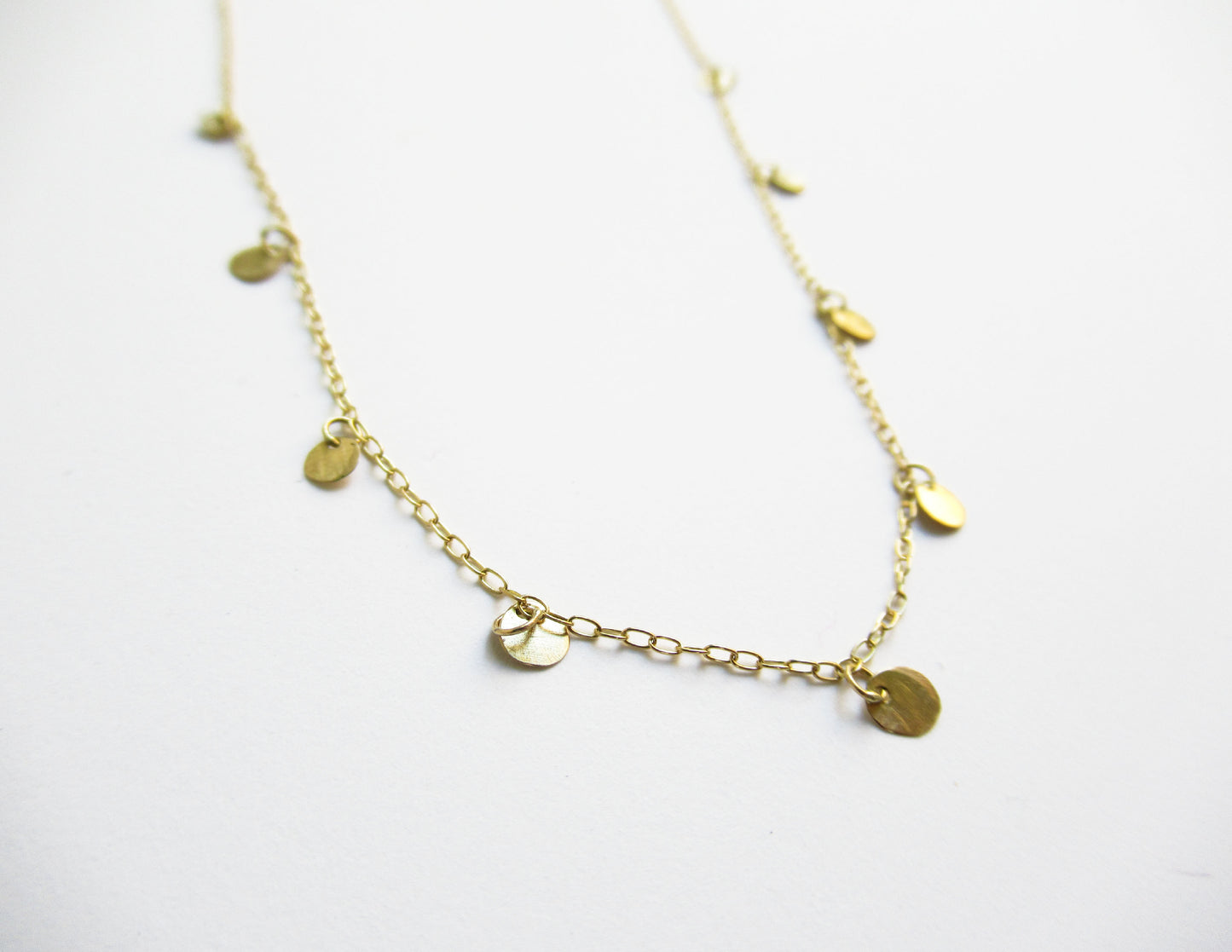 garland necklace 1 (K18/40cm)