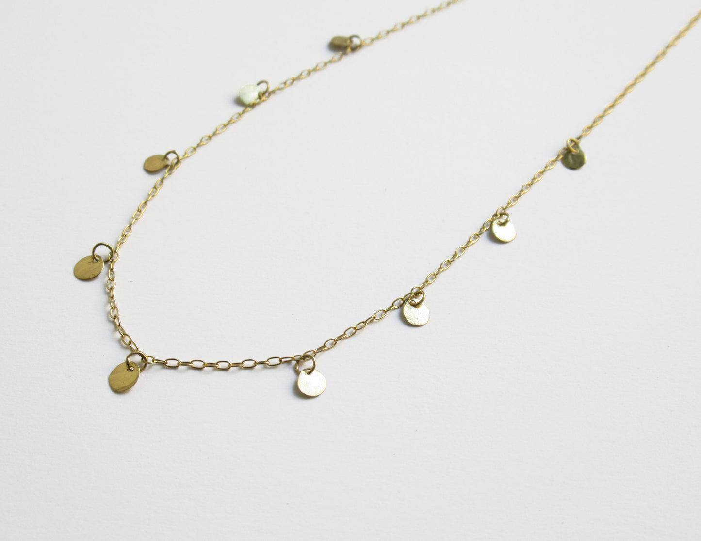garland necklace 1 (K18/40cm)
