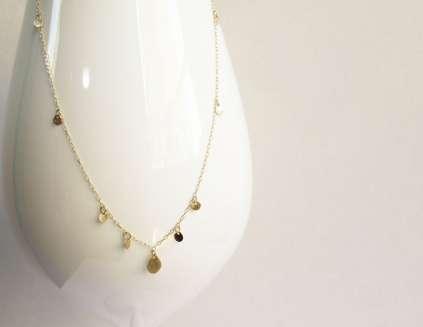 garland necklace 2 (K18/50cm)