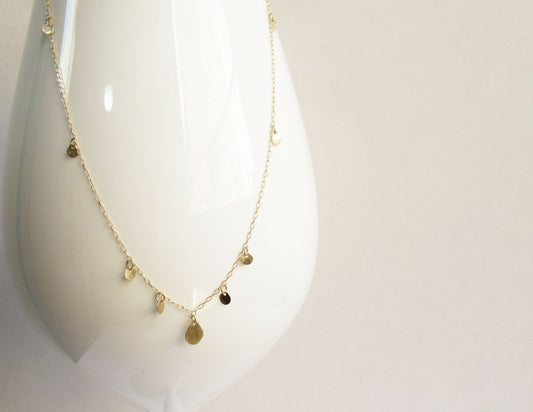 garland necklace 2 (K18/50cm)