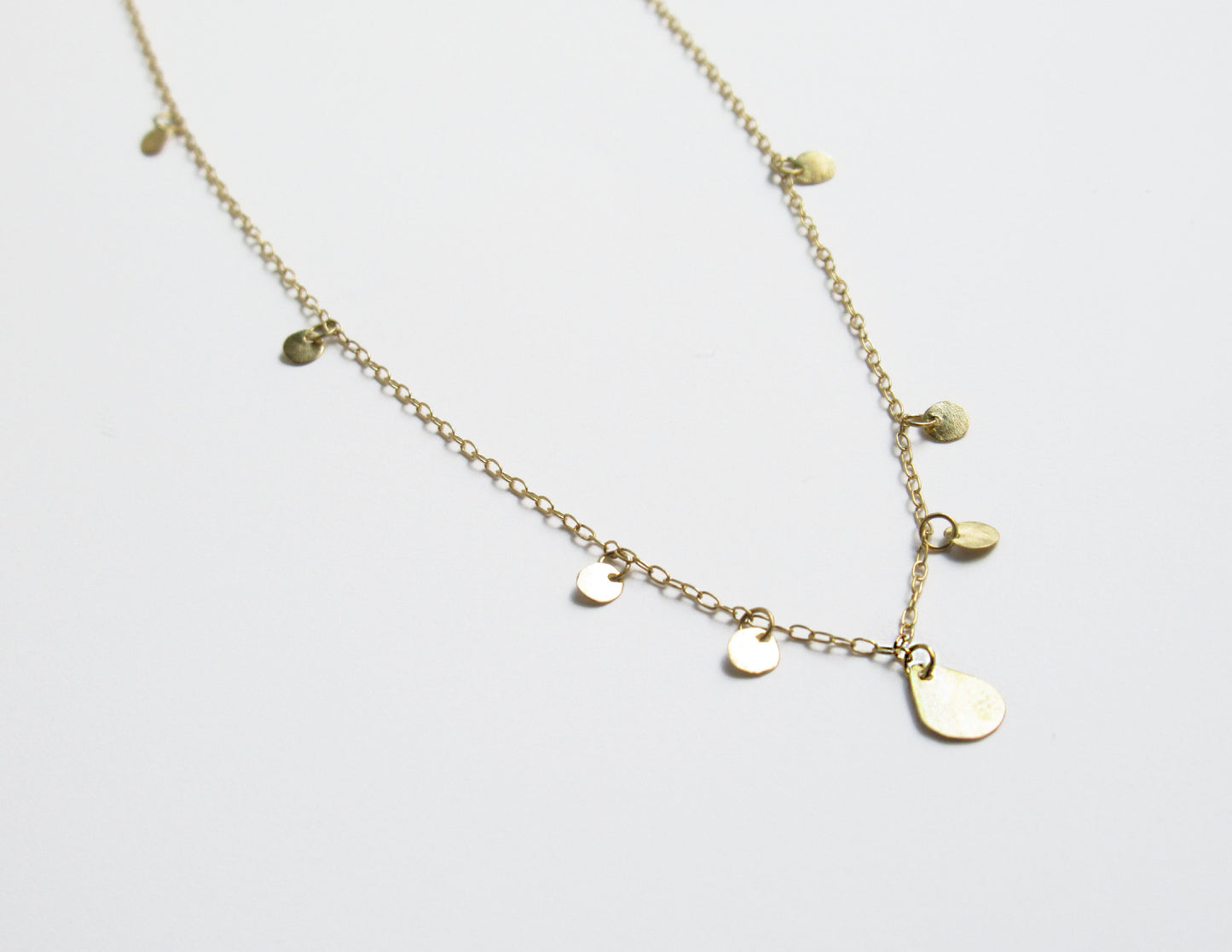 garland necklace 2 (K18/50cm)