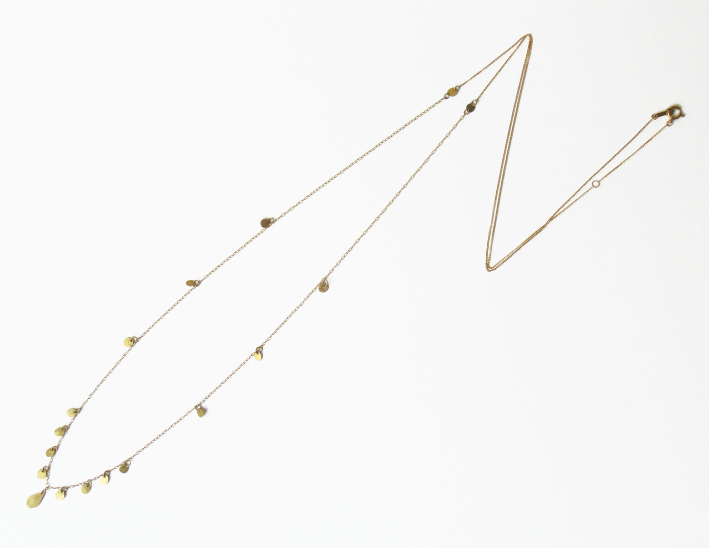 garland necklace 3 (K18/80cm)