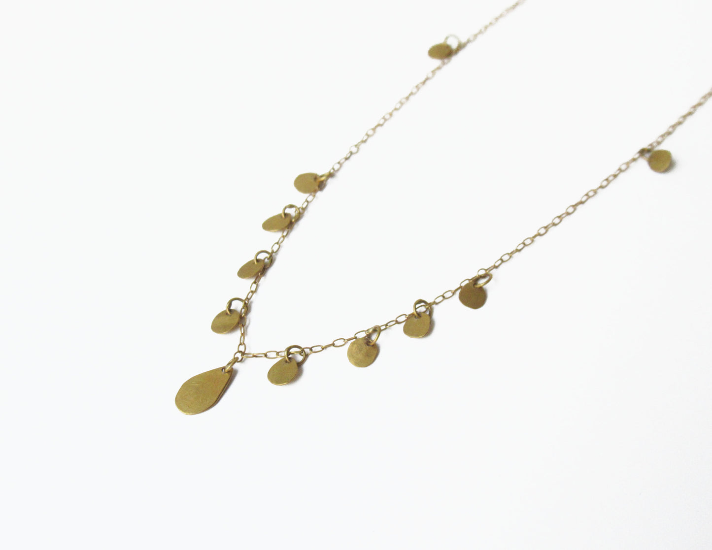 garland necklace 3 (K18/80cm)