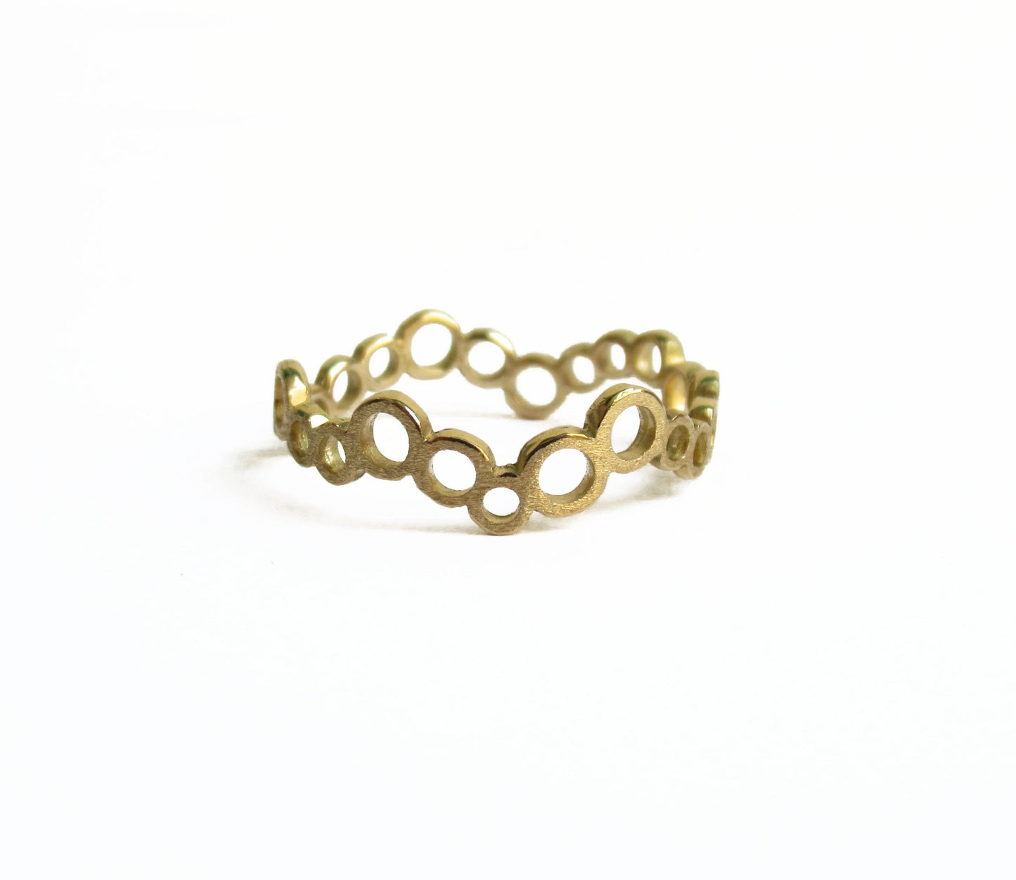 rhythm circle ring / K18