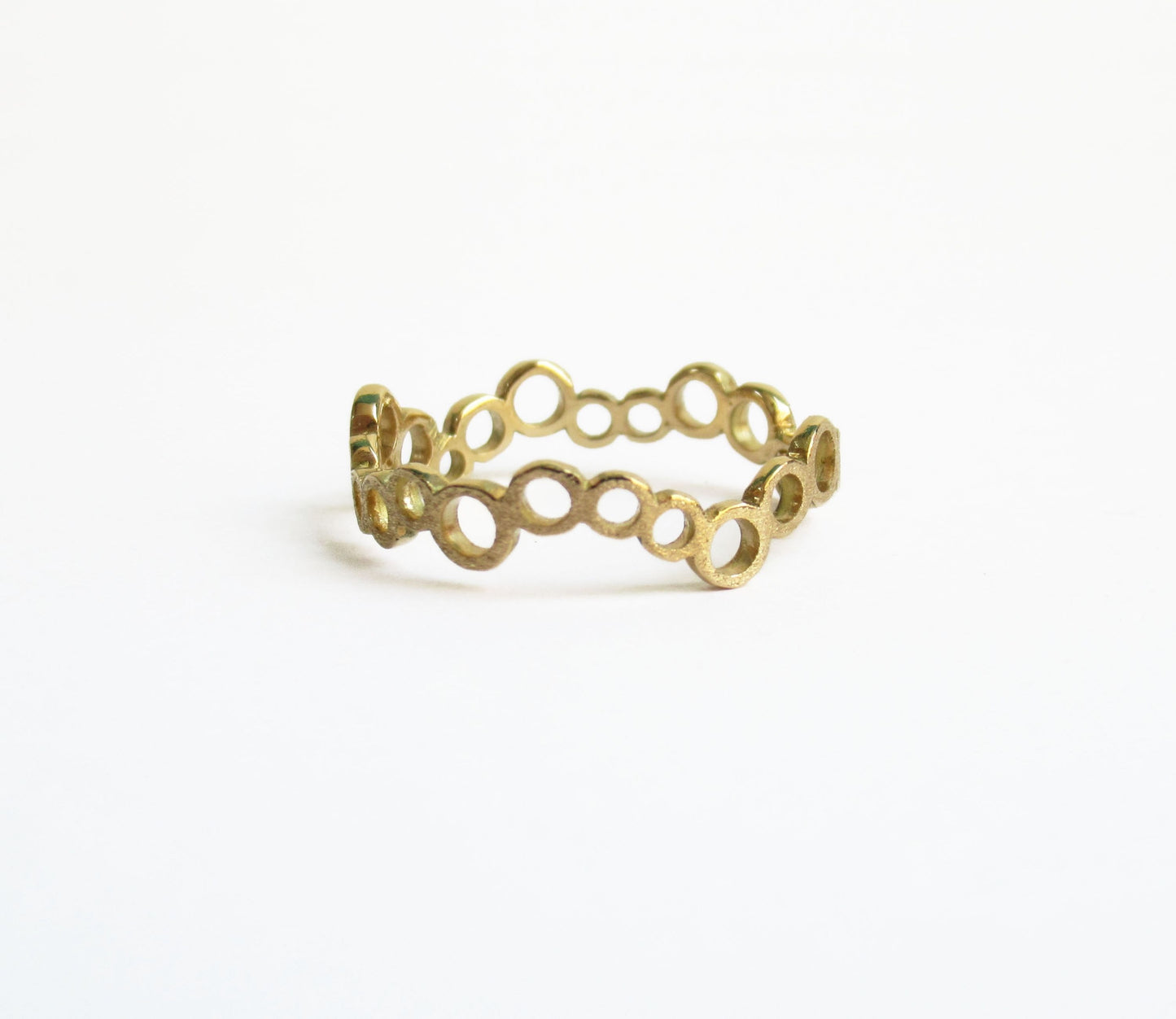 rhythm circle ring / K18
