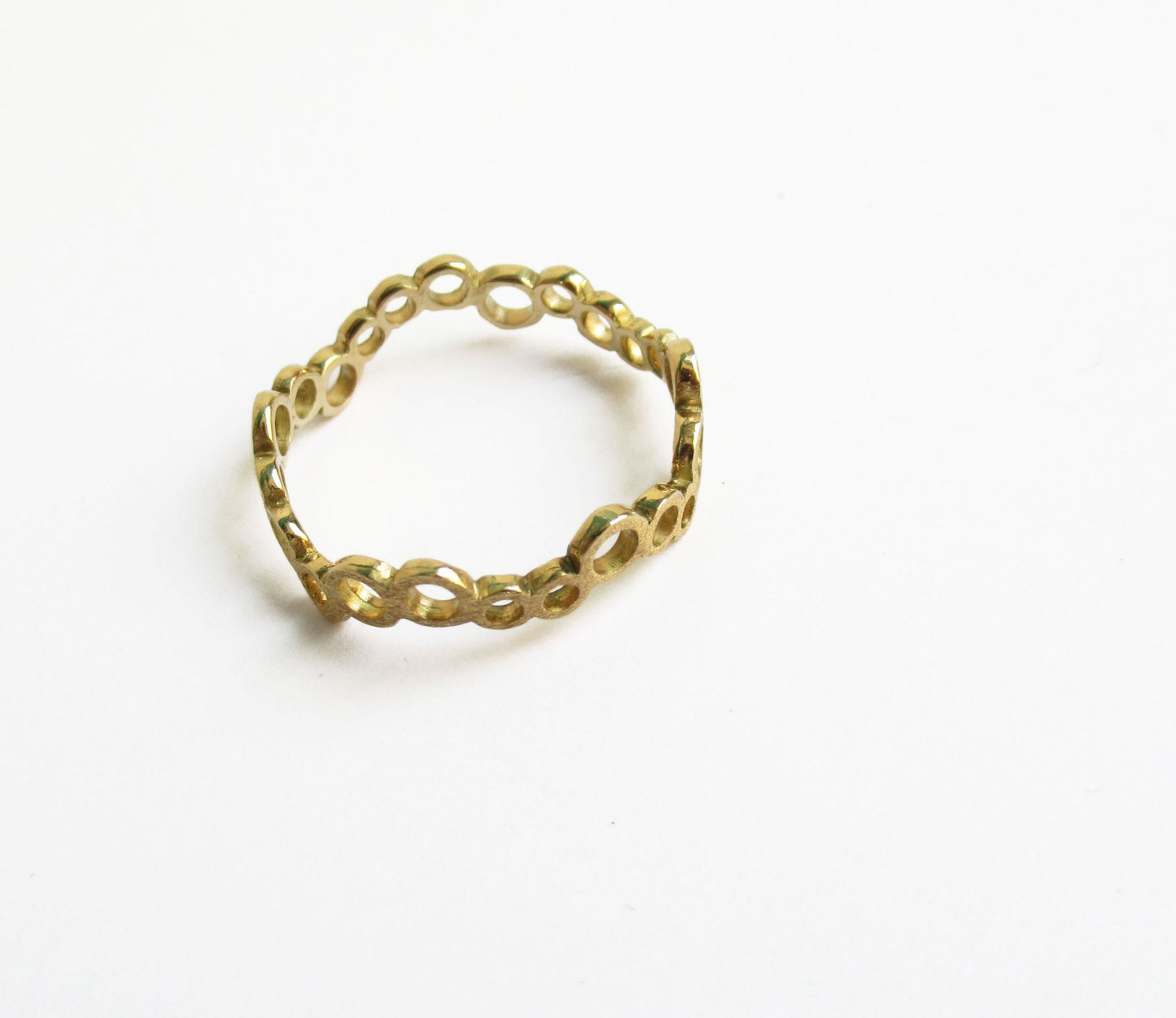 rhythm circle ring / K18