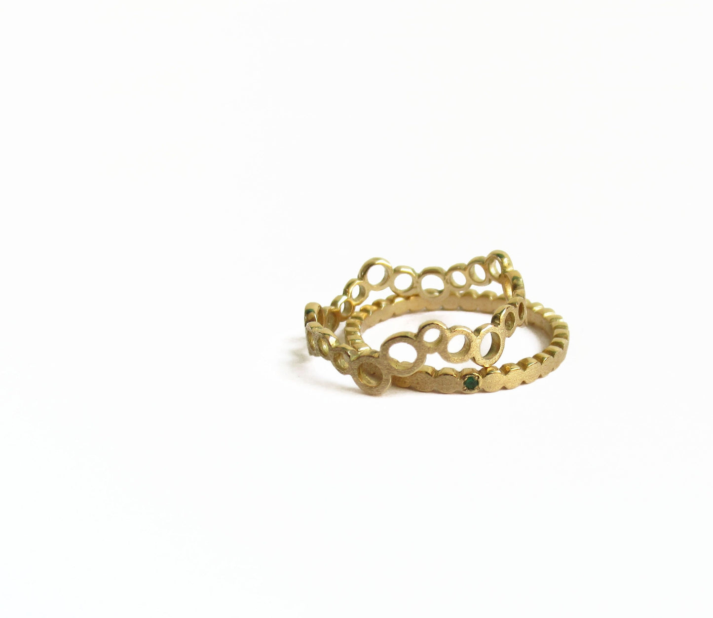 rhythm circle ring / K18