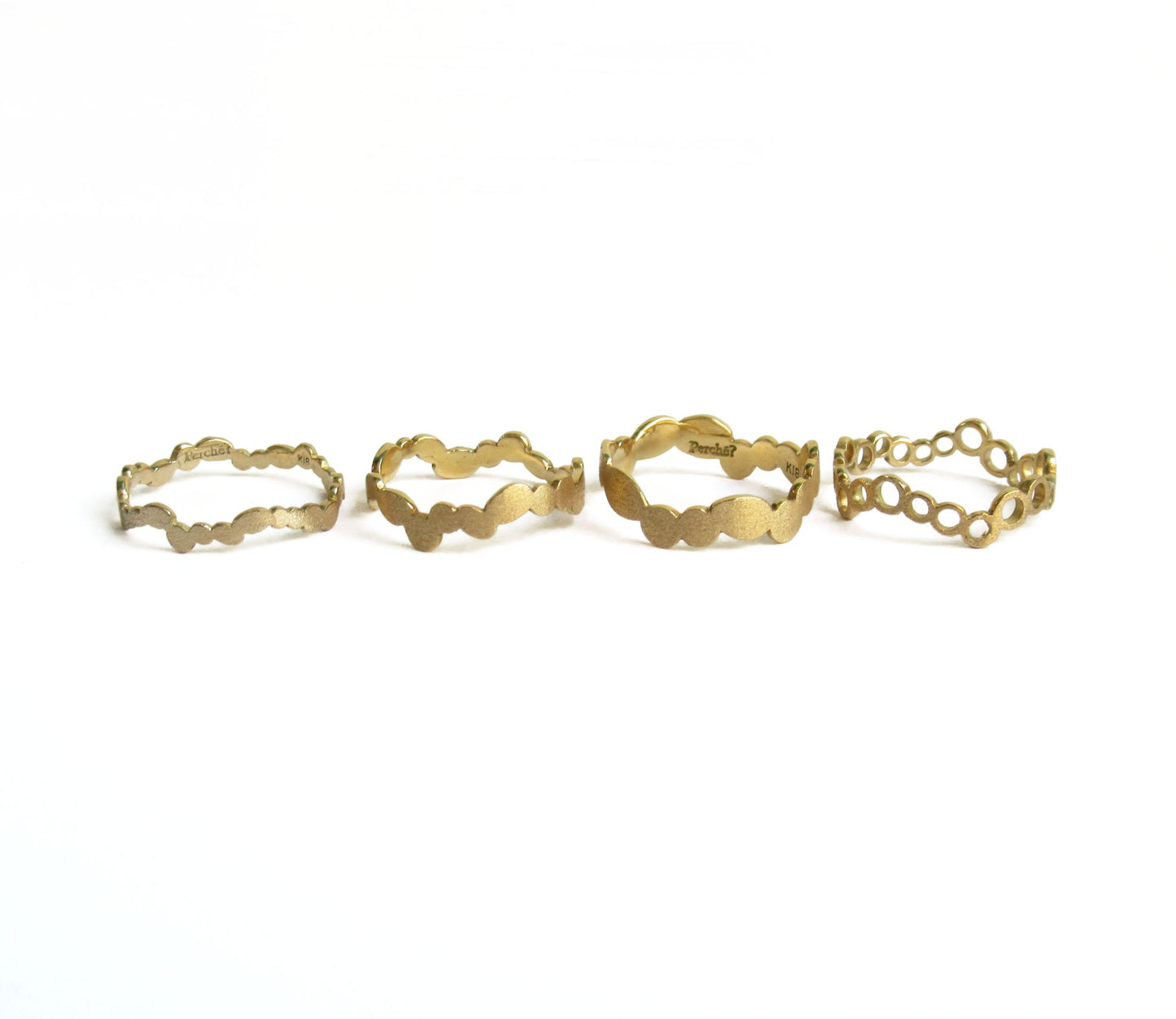 rhythm circle ring / K18
