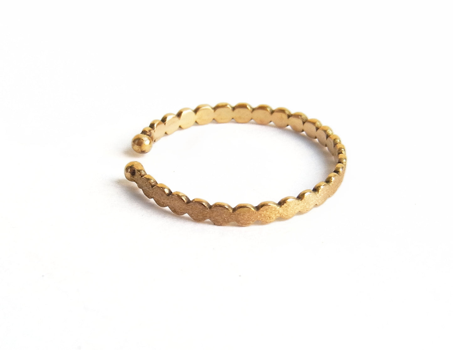 marumaru ring earcuff 1/K18 (片耳)